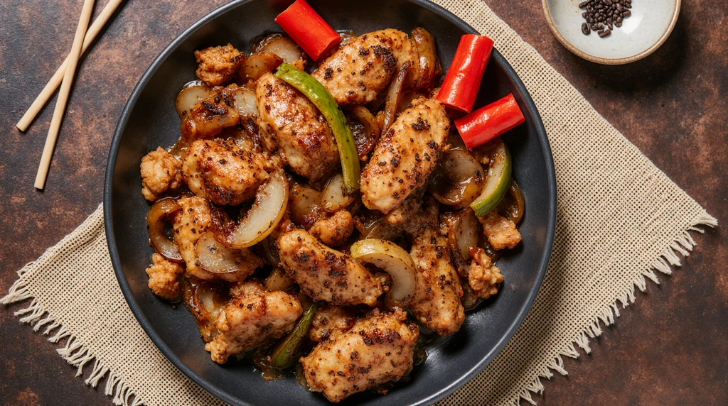 Black Pepper Chicken