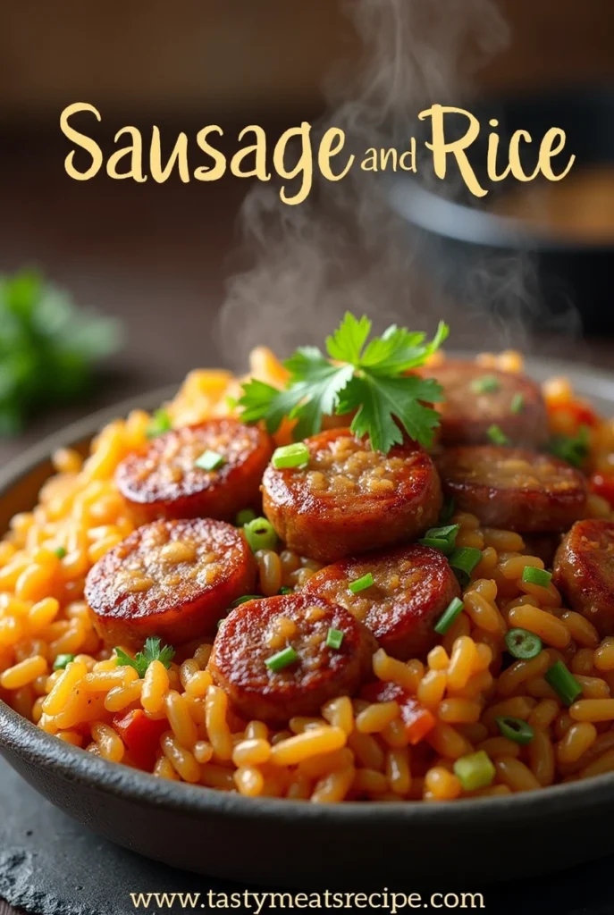 Sausage and Rice