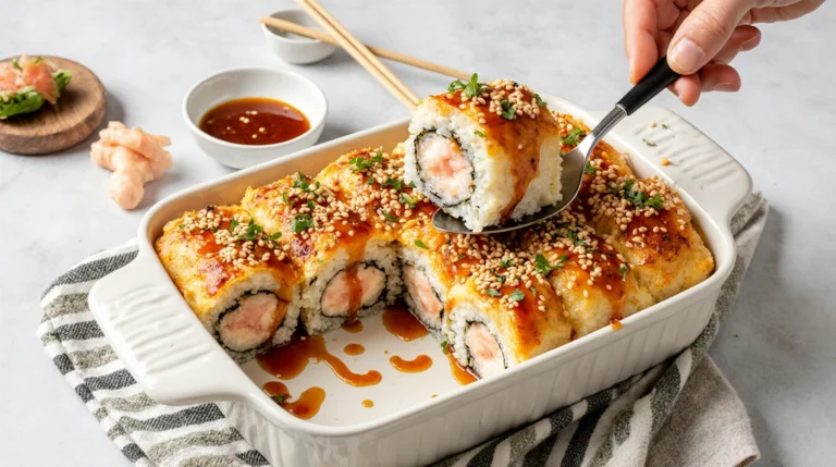 baked sushi