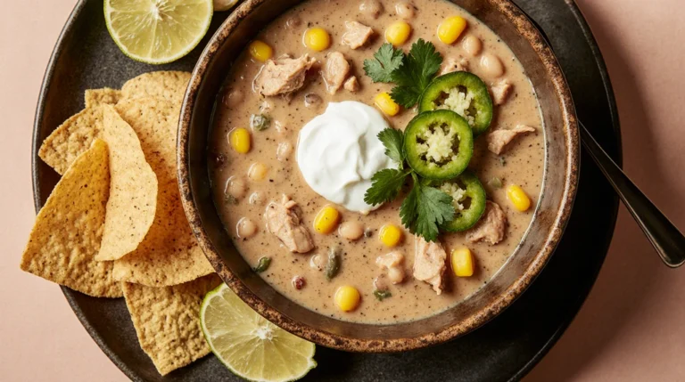 White Chicken Chili Recipe -Corn