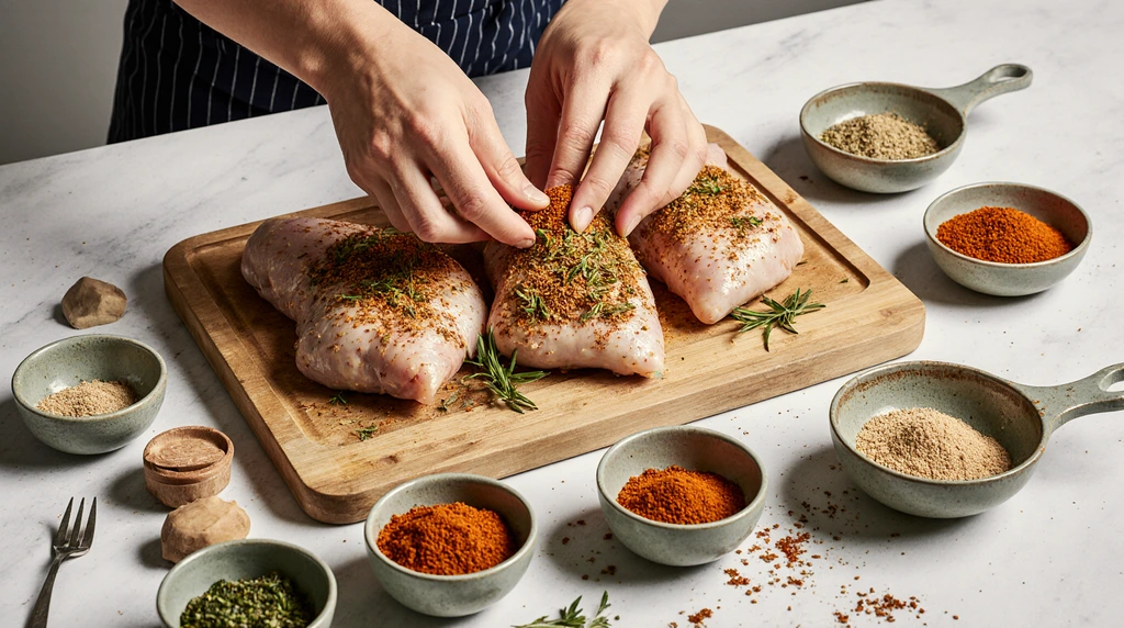 Baked Chicken Legs and Thighs