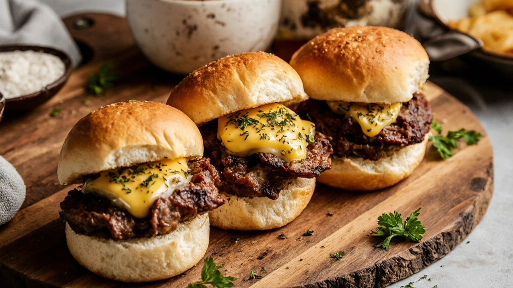 Cowboy Butter Steak Sliders