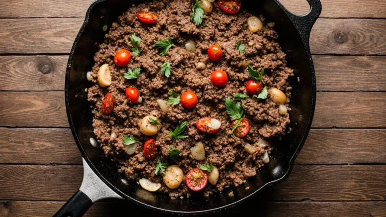 easy ground beef recipes with few ingredients