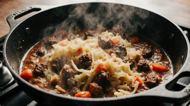 beef mince and cabbage recipes