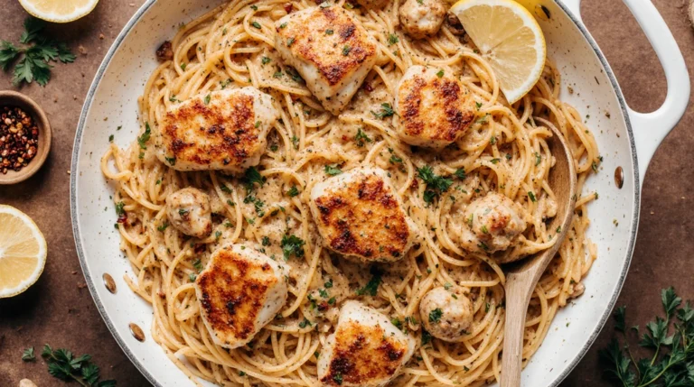 Cowboy Butter Chicken Linguine