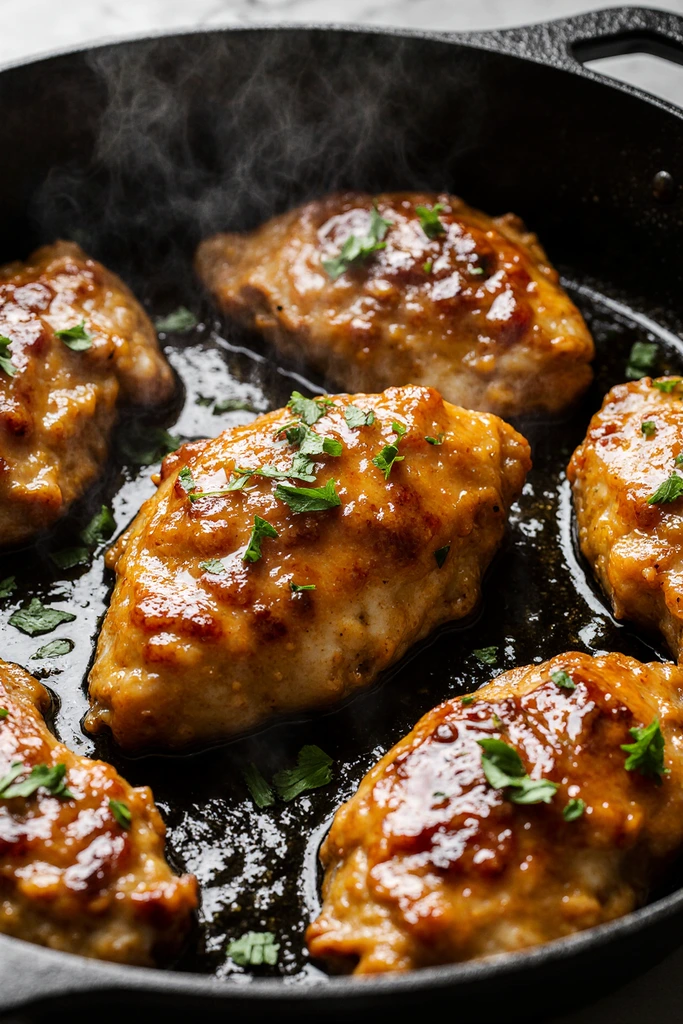 Honey Garlic Chicken Breasts Recipe 