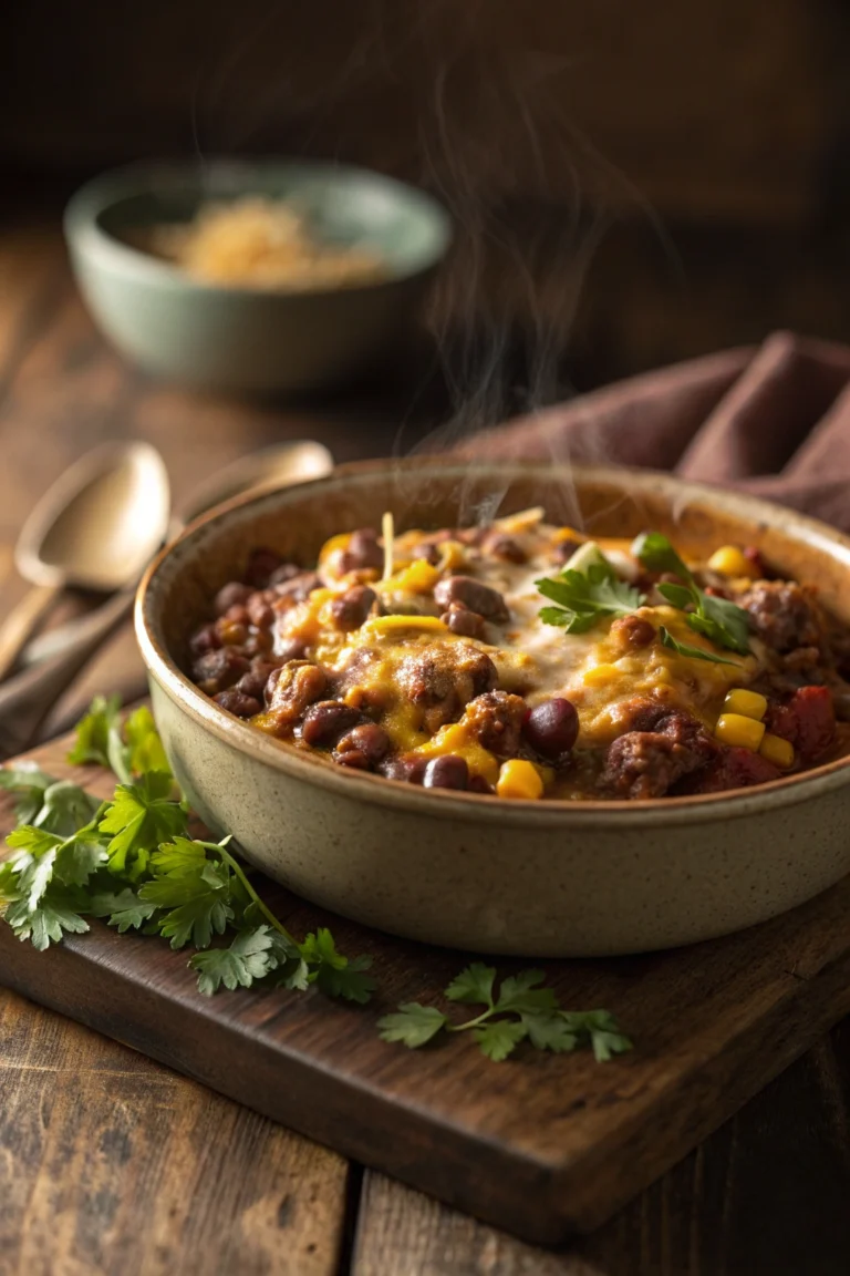 Slow Cooker Cowboy Casserole