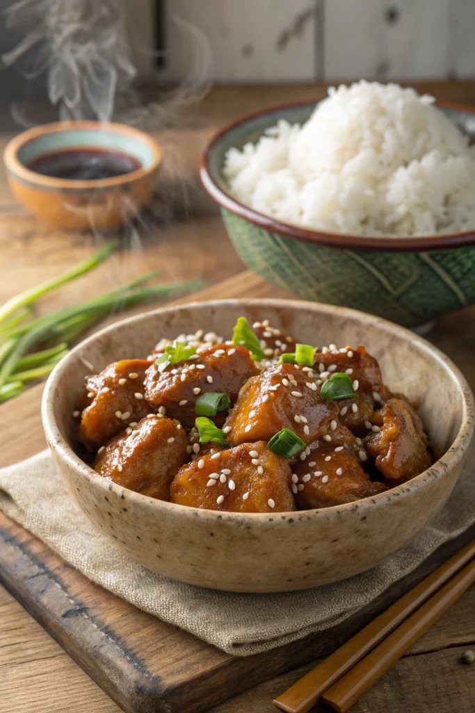 Slow Cooker Honey Garlic Chicken