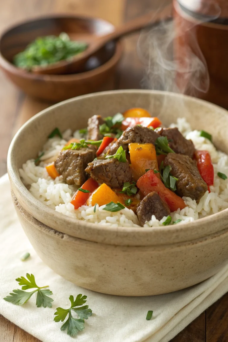 beef and rice recipes
