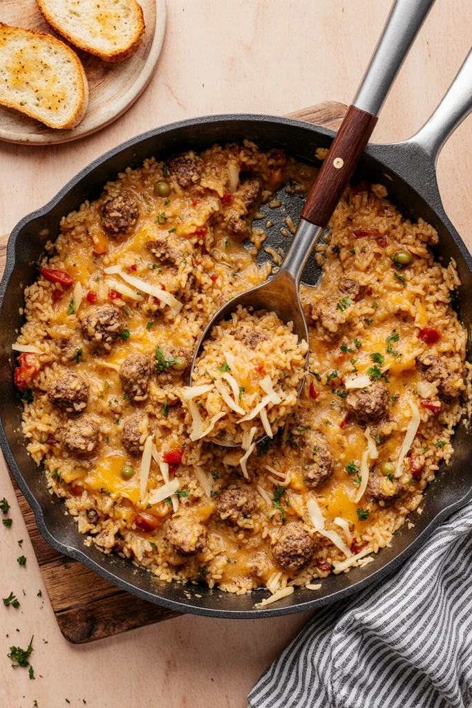 hamburger meat and rice recipes 