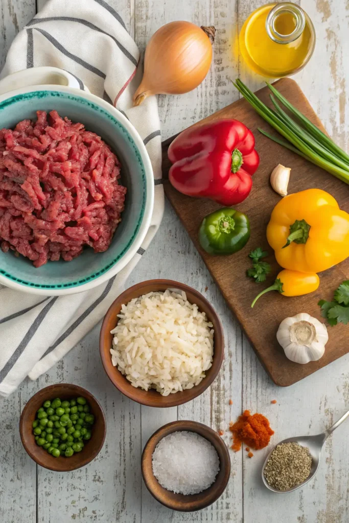 rice and ground beef recipes