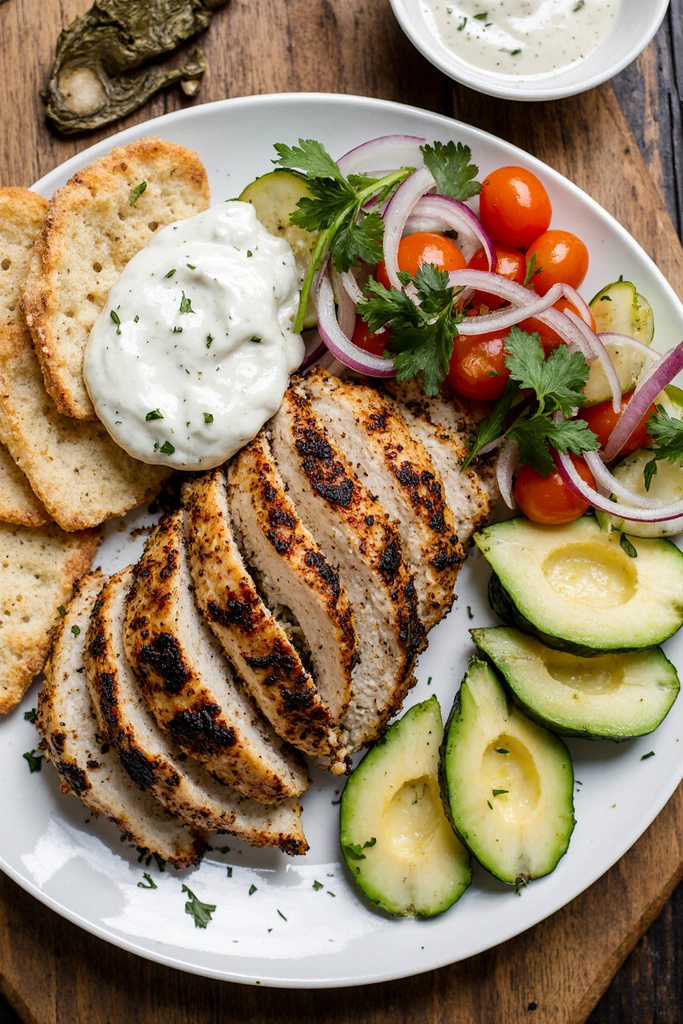 Chicken Shawarma with Garlic Sauce