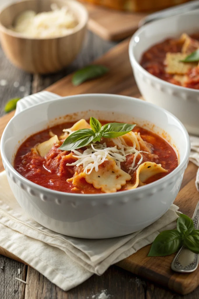 crockpot lasagna soup
