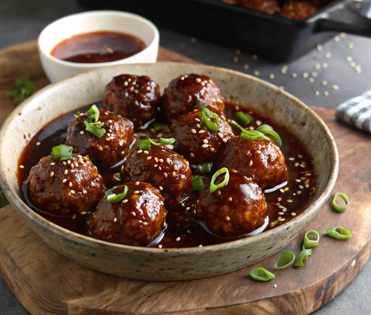 Korean BBQ Meatballs