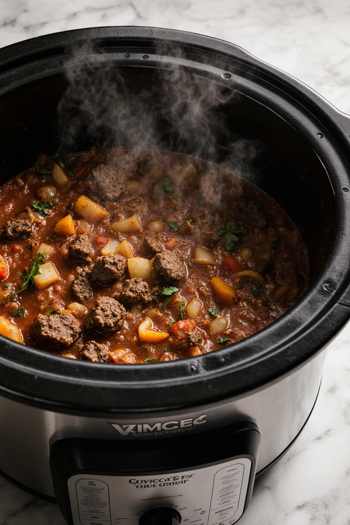 ground beef crock pot recipes